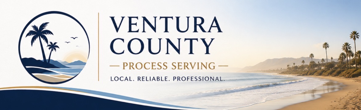 Ventura County Process Serving - Local and Professional